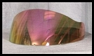 HJC SYMAX II PINK MIRRORED FACE SHIELD