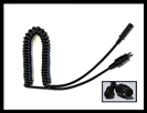 IMC MOTORCOM REPLACEMENT P SERIES HEADSET COIL CORD - 7 PIN