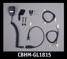 J&M CB Hand Mike Kit for 1988-2012 Honda GL-1800 or GL-1500