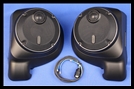J&M ROKKER-2 XXR 6.71" LOWER Fairing Speaker kit for 2014-23 Harley Ultra Ltd w/ Water Cooled Lwr