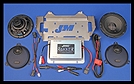 J&M ROKKER Stage 6 Audio Kit 400w Amp/6.71" Fairing Speakers for 2014-23 Harley StreetGlide/Ultra