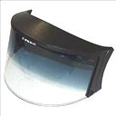 SS-RS-5-SUPER SEER FACE SHIELD - 5 1/2 IN.  LONG - SMOKE GRADIENT