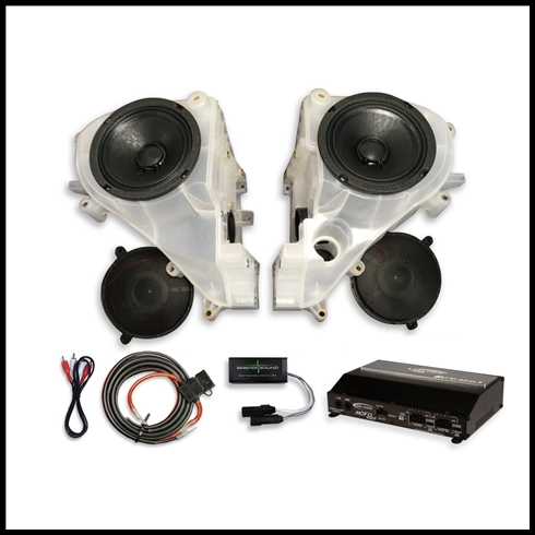 SINISTER SOUND - 2014-18 H-D Street Glide/Ultra Fairing System w/ Arc Audio Moto720 and Line Leveler