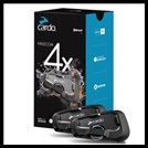 CARDO Freecom 4X Duo Bluetooth Headset - All you ever wanted from a high-end motorcycle intercom