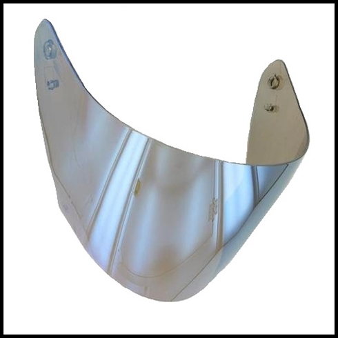 HJC HJ-17J REPLACEMENT SHIELD - RST-MIRRORED - BLUE