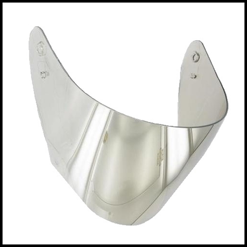 HJC HJ-17R REPLACEMENT SHIELD - RST-MIRRORED - SILVER
