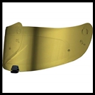 HJC HJ-25 REPLACEMENT SHIELD - RST-MIRRORED - PINLOCK READY - GOLD