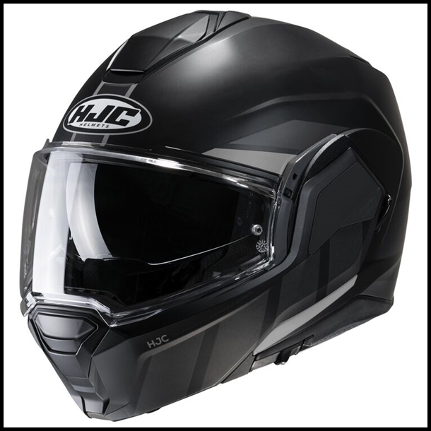 HJC i100 FULL ROTATION CHIN BAR MODULAR HELMET WITH SUNSHIELD VISOR SYSTEM - BEIS MC-5SF GRAPHIC