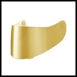HJC HJ-17 REPLACEMENT SHIELD - RST-MIRRORED - GOLD