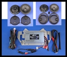 JMC ROKKER Stage 6 Audio Kit 1000w 4-Ch Amp/6.71" Fairing/Rear Spkrs 2014-24 HD Ultra/Ltd/Tri-Glide