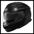 SHOEI GT-AIR 3 FULL-FACE HELMET WITH SUN SHIELD VISOR SYSTEM - PEARL BLACK