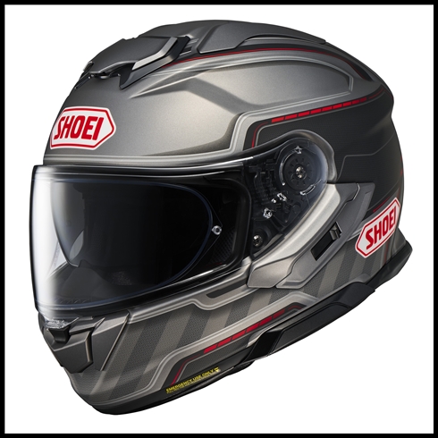 SHOEI GT-AIR 3 FULL-FACE HELMET WITH SUN SHIELD VISOR SYSTEM - DISCIPLINE TC-1 GRAPHIC (MATTE)