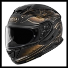 SHOEI GT-AIR 3 FULL-FACE HELMET WITH SUN SHIELD VISOR SYSTEM - NILE TC-9 GRAPHIC (MATTE)