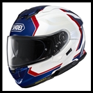 SHOEI GT-AIR 3 FULL-FACE HELMET WITH SUN SHIELD VISOR SYSTEM - REALM TC-10 GRAPHIC (GLOSS)