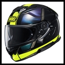 SHOEI GT-AIR 3 FULL-FACE HELMET WITH SUN SHIELD VISOR SYSTEM - SCENARIO TC-3 GRAPHIC (GLOSS)