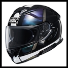 SHOEI GT-AIR 3 FULL-FACE HELMET WITH SUN SHIELD VISOR SYSTEM - SCENARIO TC-5 GRAPHIC (GLOSS)