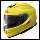 SHOEI GT-AIR 3 FULL-FACE HELMET WITH SUN SHIELD VISOR SYSTEM - BRILLIANT YELLOW