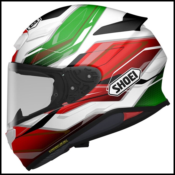 SHOEI RF-1400 FULL-FACE HELMET - CAPRICCIO TC-11 GRAPHIC (GLOSS)