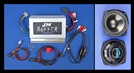 ROKKER 1000w 4-CH Amp & 5.17" Speaker Upgrade Kit for 2018-2024 Honda GoldWing Tour/Stnd.