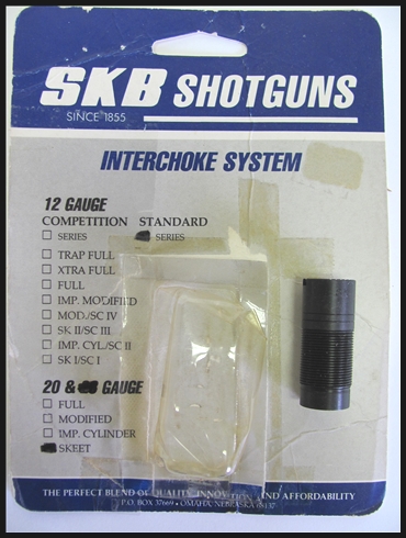 SKB INTERCHOKE STANDARD SERIES SHOTGUN CHOKE TUBE - 28 GA. - SKEET