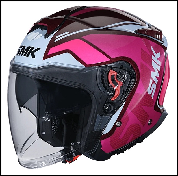 SMK GTJ OPEN-FACE HELMET - TOURER GRAPHIC - GL363