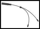 SENA 10R Earbud Adapter Split Cable