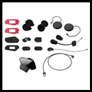 SENA 50R Accessory Helmet Mount Kit with Microphones and High-Definition Speakers