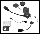 SENA 50S Universal Helmet Clamp Kit with Microphones and High-Definition Speakers