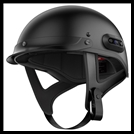 SENA CAVALRY 2 HALF HELMET WITH MESH/BLUETOOTH COMMUNICATION