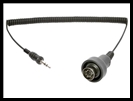 SENA 3.5mm Stereo Jack to 7 pin DIN Cable for Kawasaki/Can-Am/Victory 7 pin Audio systems
