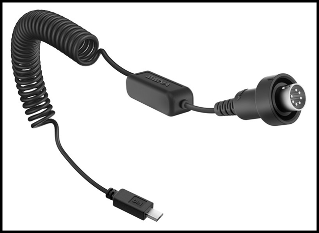 SENA FreeWire Micro USB to 7 Pin DIN Cable for Harley-Davidson